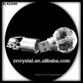 bola forma cristal USB flash dirve